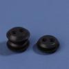 5Pcs Rubber Grommet 2 Holes Fuel Gas Tank Seal Grommet For Hedge Trimmer Weed Eater Brush Cutters Replacement Garden Supplies