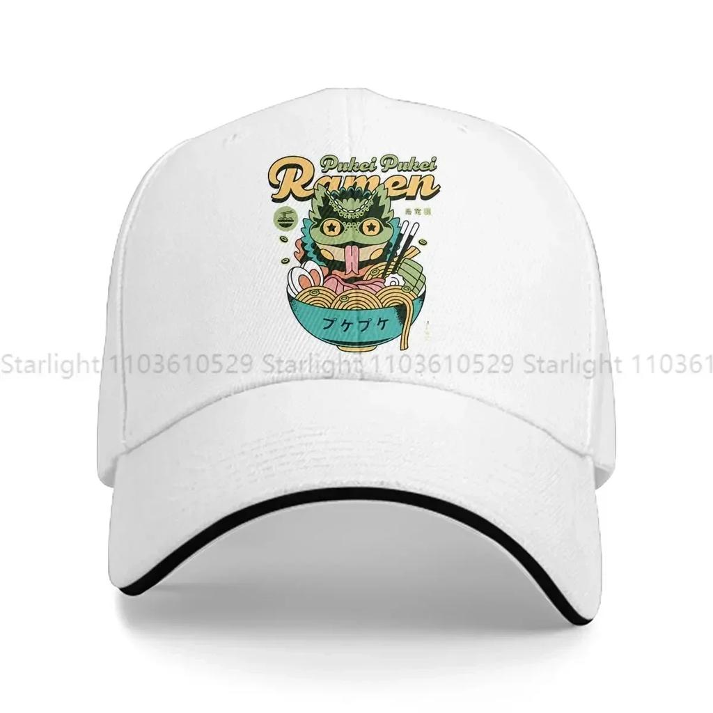 Pukei Pukei Ramen Baseball Cap Men Hats Women Visor Protection Snapback World Hunter Caps