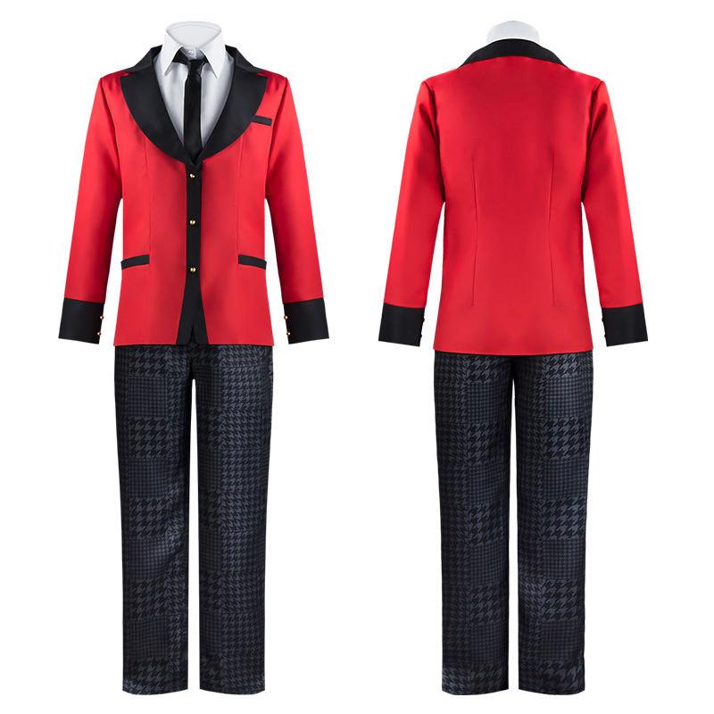 Аниме Kakegurui Косплей Jabami Yumeko костюмы японская школьная форма для мальчиков