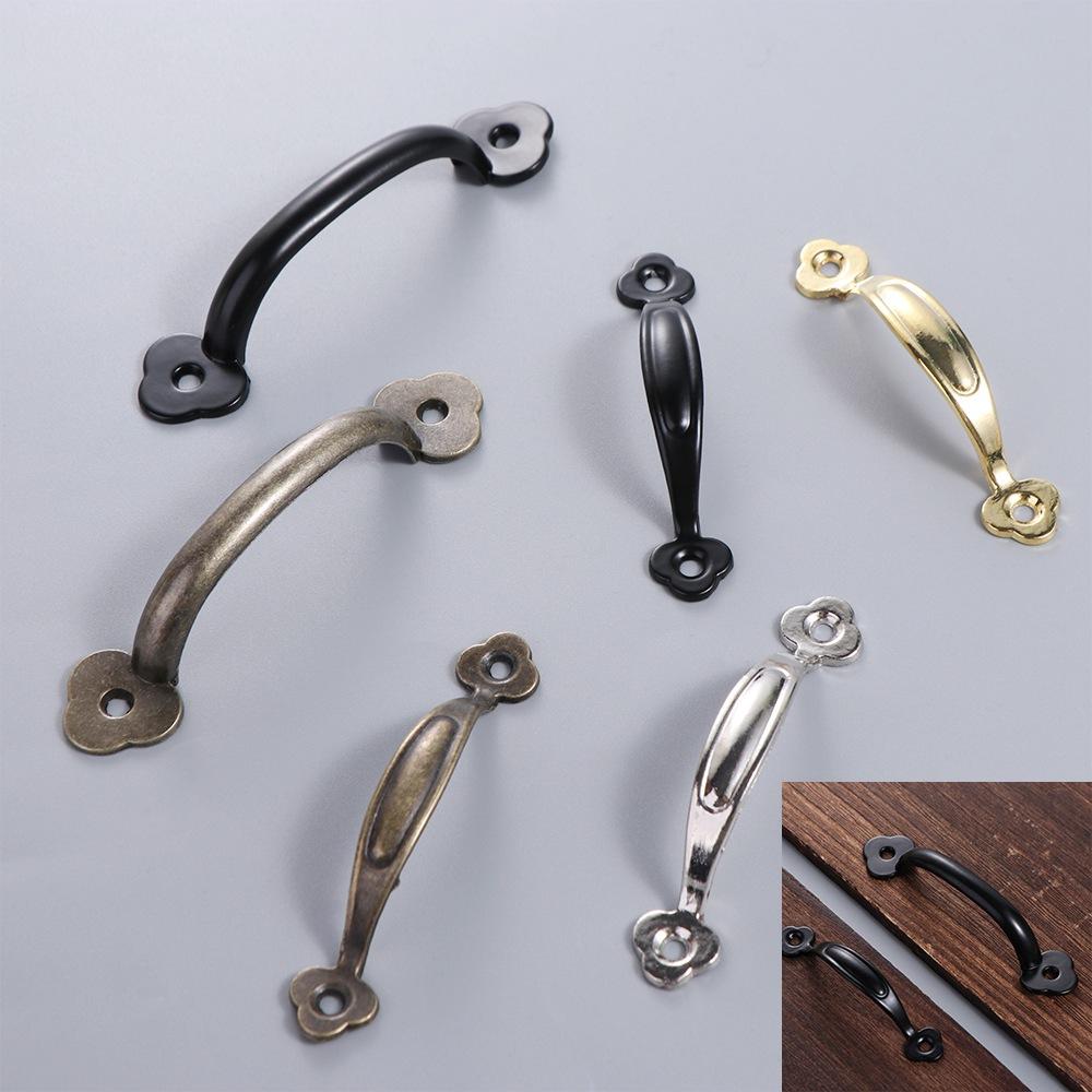 Ручки в китайском стиле, ручки для ящиков, антикварные ручки для шкафов из цинкового сплава, бронзовые дверные ручки, шкатулка для драгоценностей