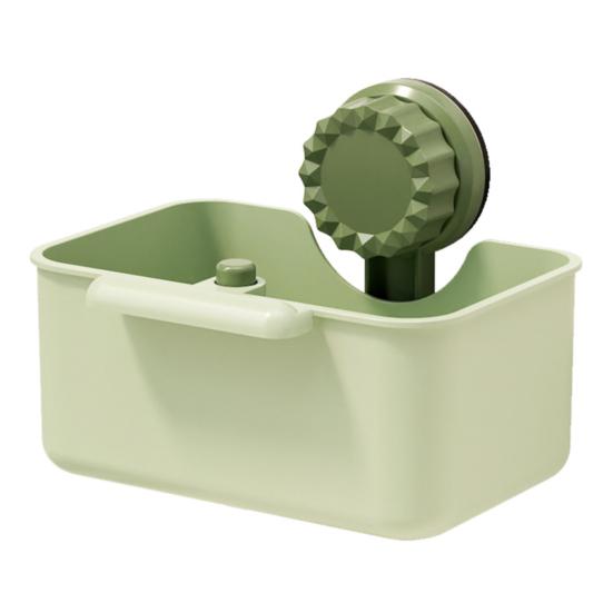 Suction Cup Sink Strainer Sink Debris Catcher Basket Removable Kitchen Sink Drain Strainer for Food Scraps No-Touch Waste Disposal