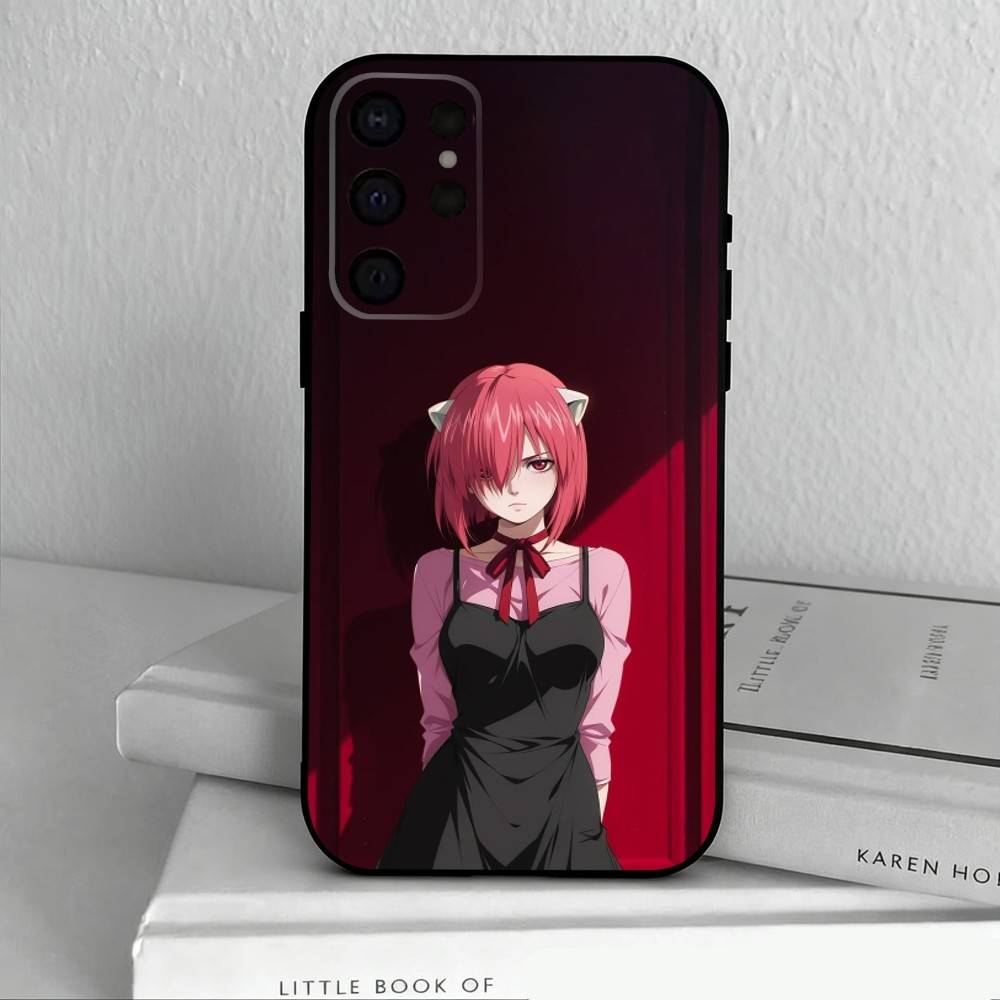 E-Elfen Lied L-Lilium Lucy Чехол для телефона для Samsung S25, S24, S21, S22, S23, S30, Ultra, S20, Plus, Другие Мягкий Черный Чехол