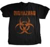 BIOHAZARD Футболка с потертым логотипом S-M-L-XL-2XL Новая Официальная Hi Fidelity Мерч