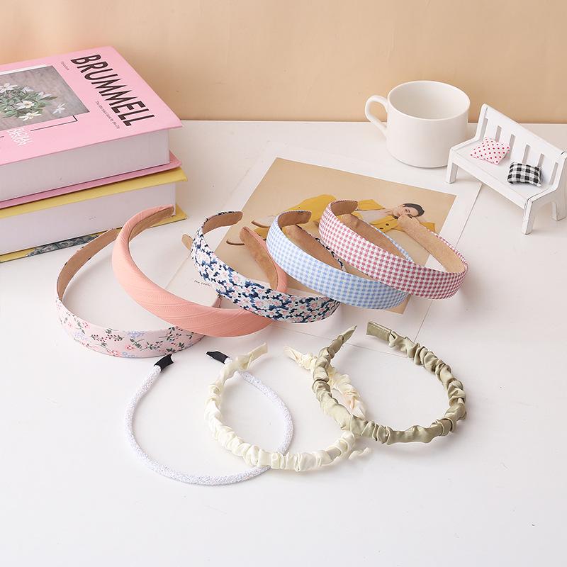 Летняя французская повязка на голову 2025: Стильная повязка на голову для умывания и заколка для волос для женщин