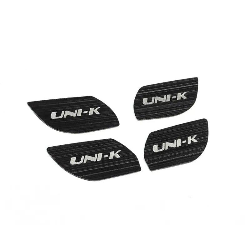 Для Changan Uni-k Unik 22 внутренняя ручка двери из нержавеющей стали, наклейки на чашу, украшение для салона автомобиля, аксессуары против царапин