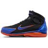 Баскетбольные кроссовки Air Zoom Huarache 2K4, дышащие, высокие, мужские, черные, синие, оранжевые, IV0345-001