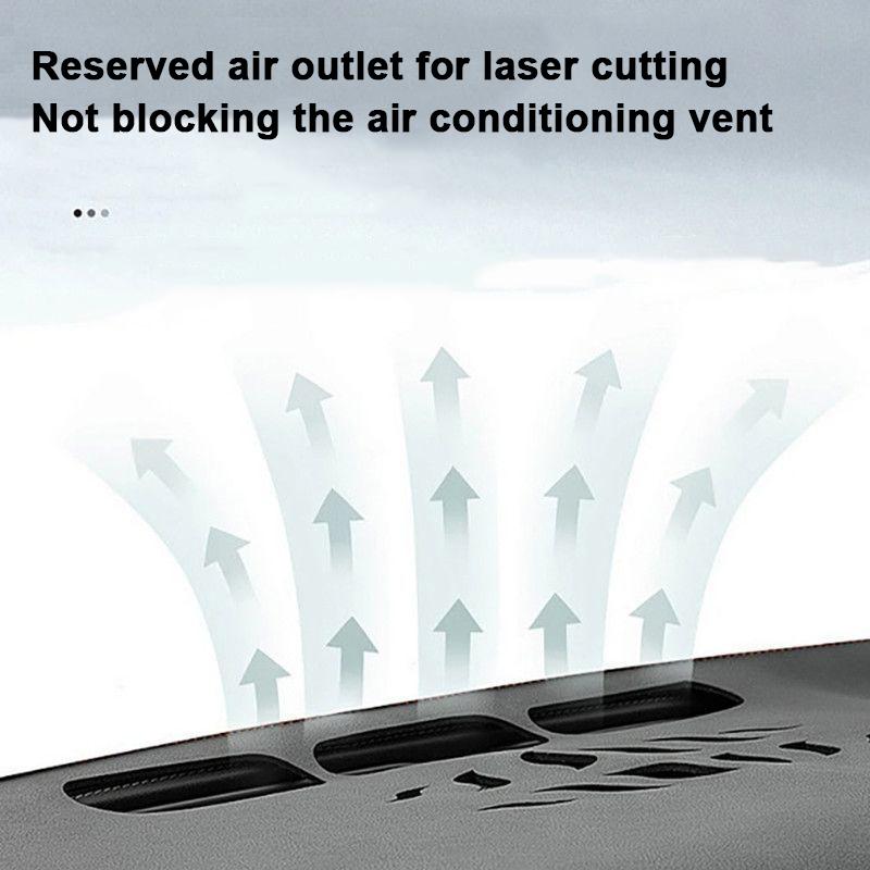 For BYD Yuan Pro UP 2024 2025 Car Dashboard Mat Microfiber leather Non Slip Silicone Pad Windscreen Sun Shade Rug Cover Parts