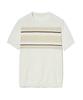 IRONYPORNO WHITELINE 86-Iroj048 Color Mix Round Short Sleeve Knit 4 Colors