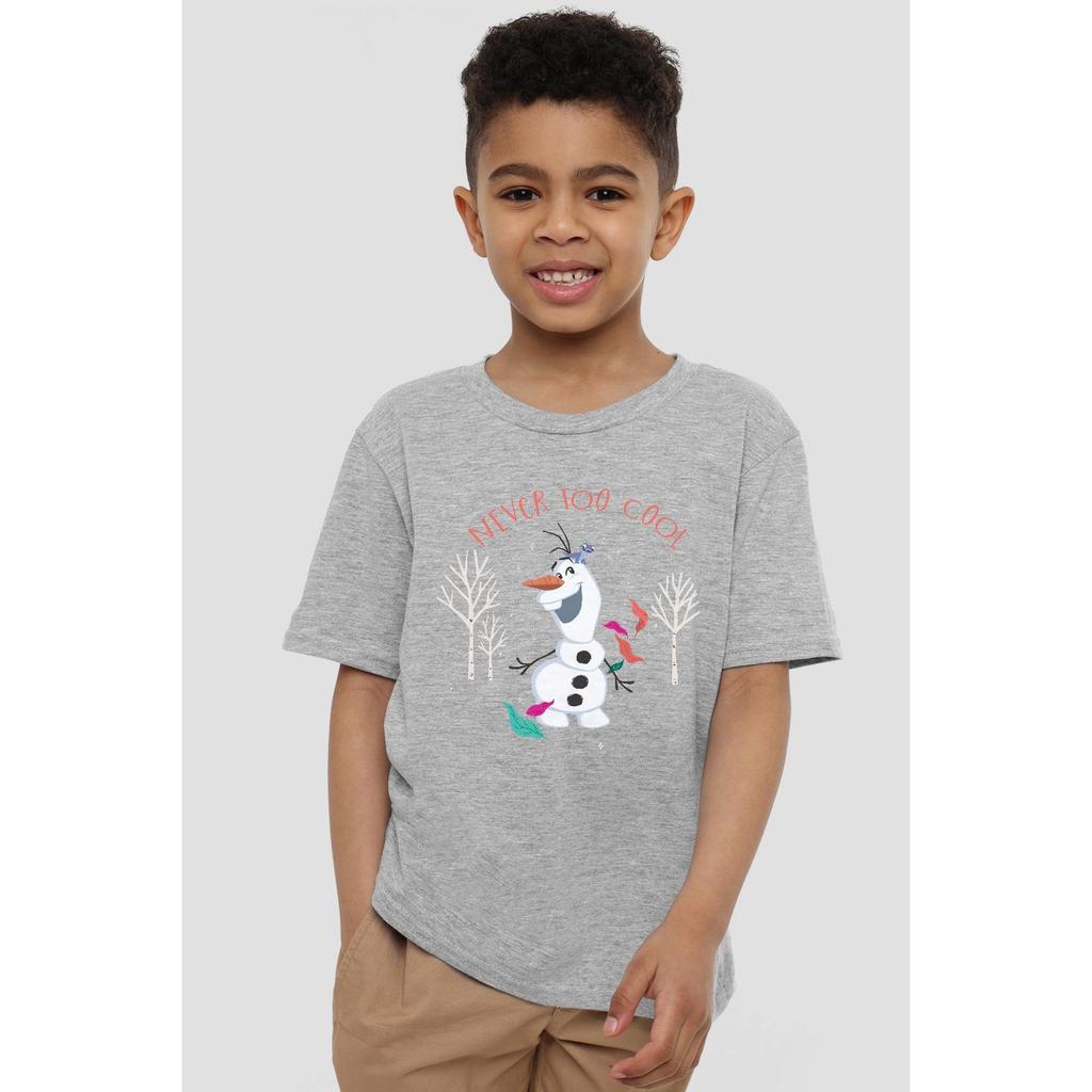frozen Футболка «Never Too Cool Olaf» для детей