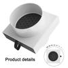 160mm HEPA Duct Filter Versatile Duct Air Filter Filtration System Air Quality Filter Versatile Compatibility With Pipes