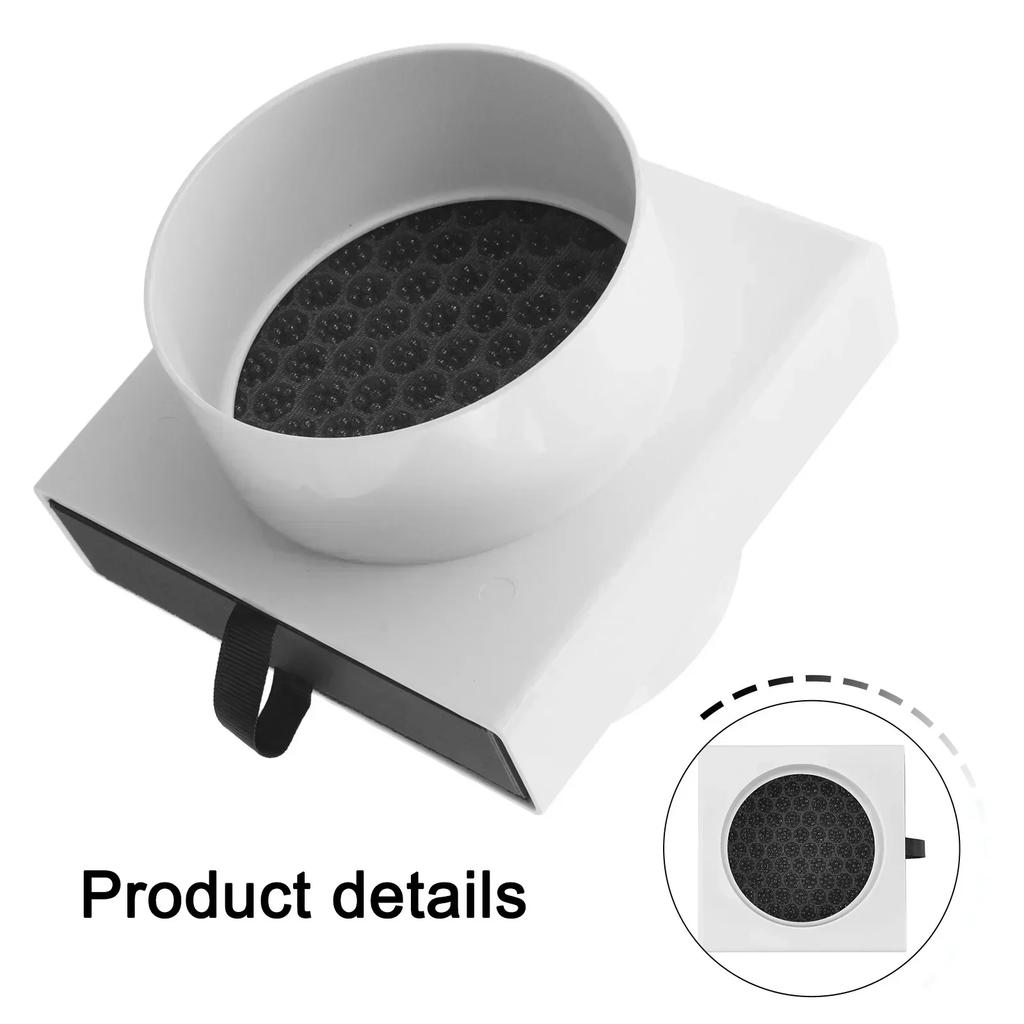 160mm HEPA Duct Filter Versatile Duct Air Filter Filtration System Air Quality Filter Versatile Compatibility With Pipes