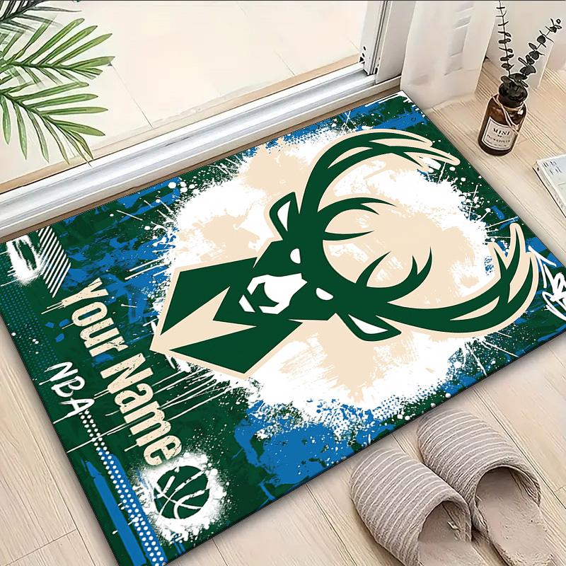 Custom Name Rug Milwaukee Area Rug Suitable for Indoor And Outdoor,Carpets for Homes, Offices,Living Rooms,Home Decor,Christmas Gift