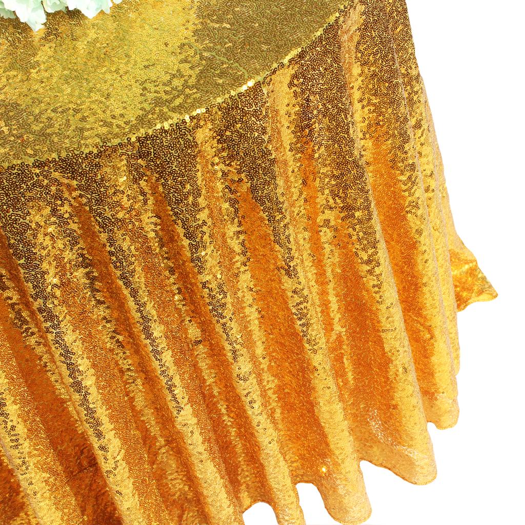 Скатерть с пайетками для вечеринки, блестящая круглая скатерть, чехол для мероприятий, свадебных вечеринок, рождественских украшений, розового золота и серебра