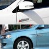 Для Mitsubishi RALLIART ASX Triton Outlander Lancer Mirage Xpander Triton Металлический 3D Значок на переднюю решетку автомобиля Наклейка на задний багажник UG2