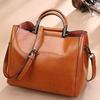 2024 Spring Women's Genuine Cowhide Handbags - Multifunctional, Large, Simple & Fashionable