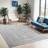 Retro Traditional Gray Ethnic Style Carpet Living Room Bedroom Hallway Boho Rug Home Decor Restaurant Kitchen Anti-slip Mat
