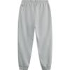 Li Ning Sports Trend Series однотонные дышащие удобные повседневные зауженные трикотажные спортивные брюки мужские низ светло-серый AKLU605-14