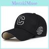Вышивка буквы C Бейсболка Защита от ветра Кепки с козырьком Подарок Дышащая
