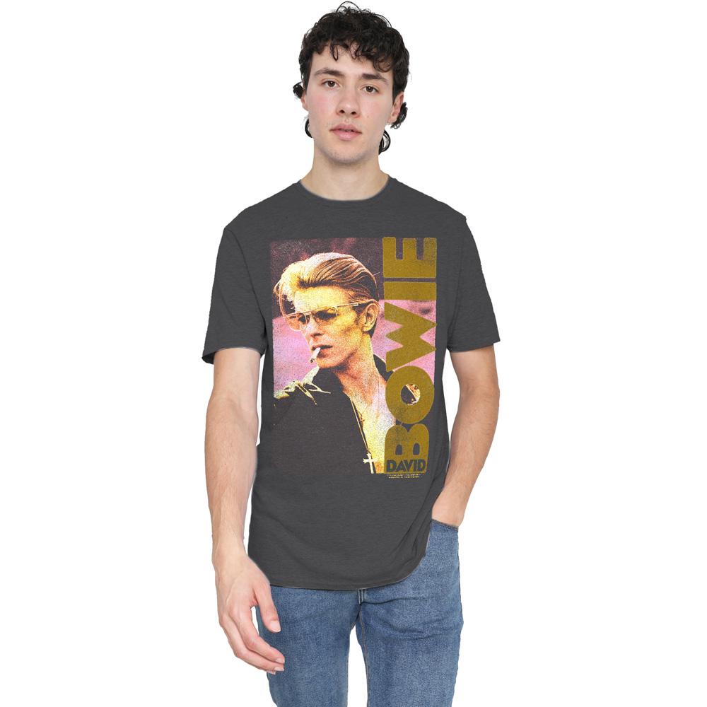 David Bowie Unisex Adult Smokin T-Shirt