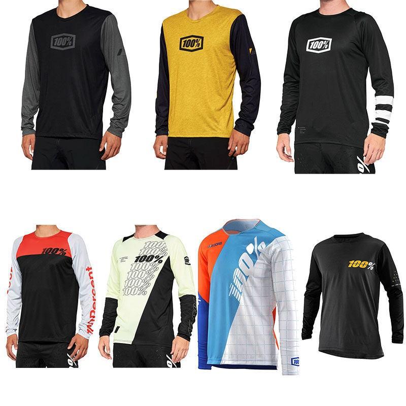 Mens Long Sleeve Quick-Dry Breathable Cycling Jersey Mountain Bike Motorbike Hiking Crew Neck Use