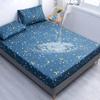 Waterproof Bed Sheet With Elastic Bands,Adjustable Fitted Sheets180x200,Pillowcases Need To Be Purchased Separately