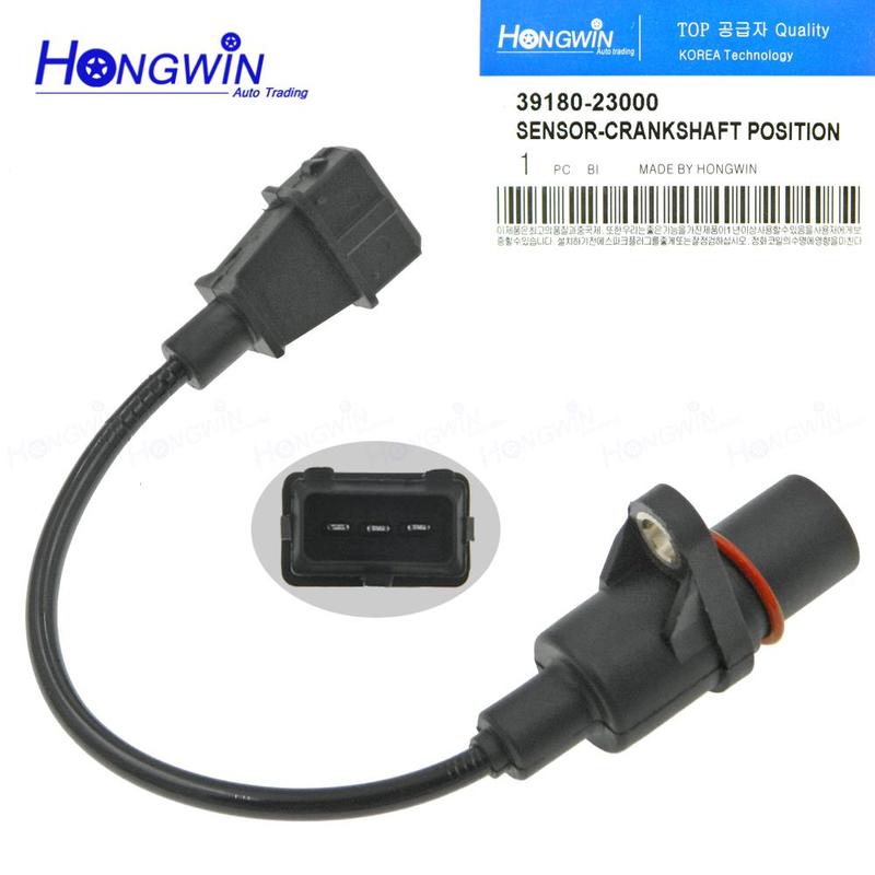 39180-23000 Crankshaft Position Sensor Fits Hyundai Accent Elantra 1.6L 1.8L 2.0L KIA RIO 1.6L 06-11 3918022090 3918022050 22030