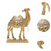 Camel Statue Animal Figurine Centerpiece Home Decor Art Crafts Middle Eastern Ornament Resin
