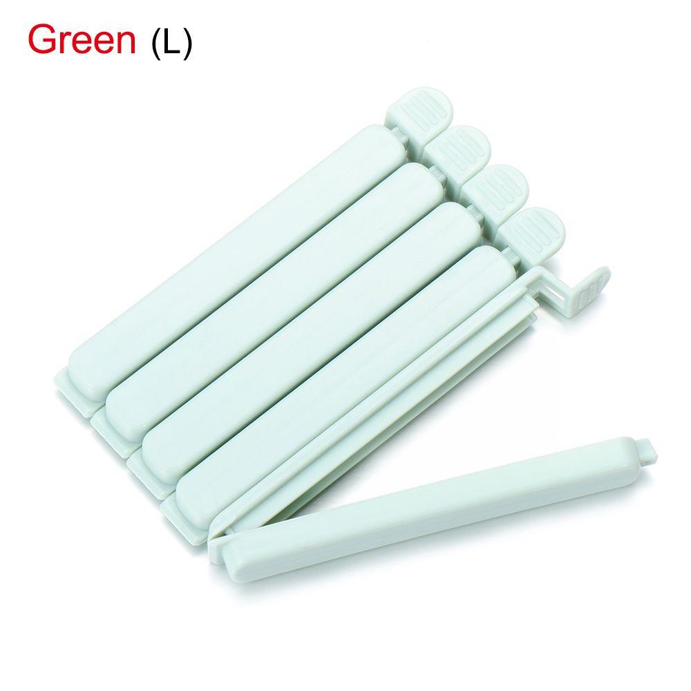 5 шт. Многоразовые пластиковые домашние практичные зажимы для еды, запечатыватель пакетов для закусок, зажим для запечатывания, кухонный инструмент