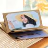 Creative Small Card Photo Postcard Storage Book Kraft Paper Folding DIY Handmade Packaging Folding Insert Blank Photo Album