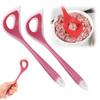 2pcs Silicone Meatball Scoop Hand Press Type Meatball Maker Meatball Press Spoon  Shrimp Ball