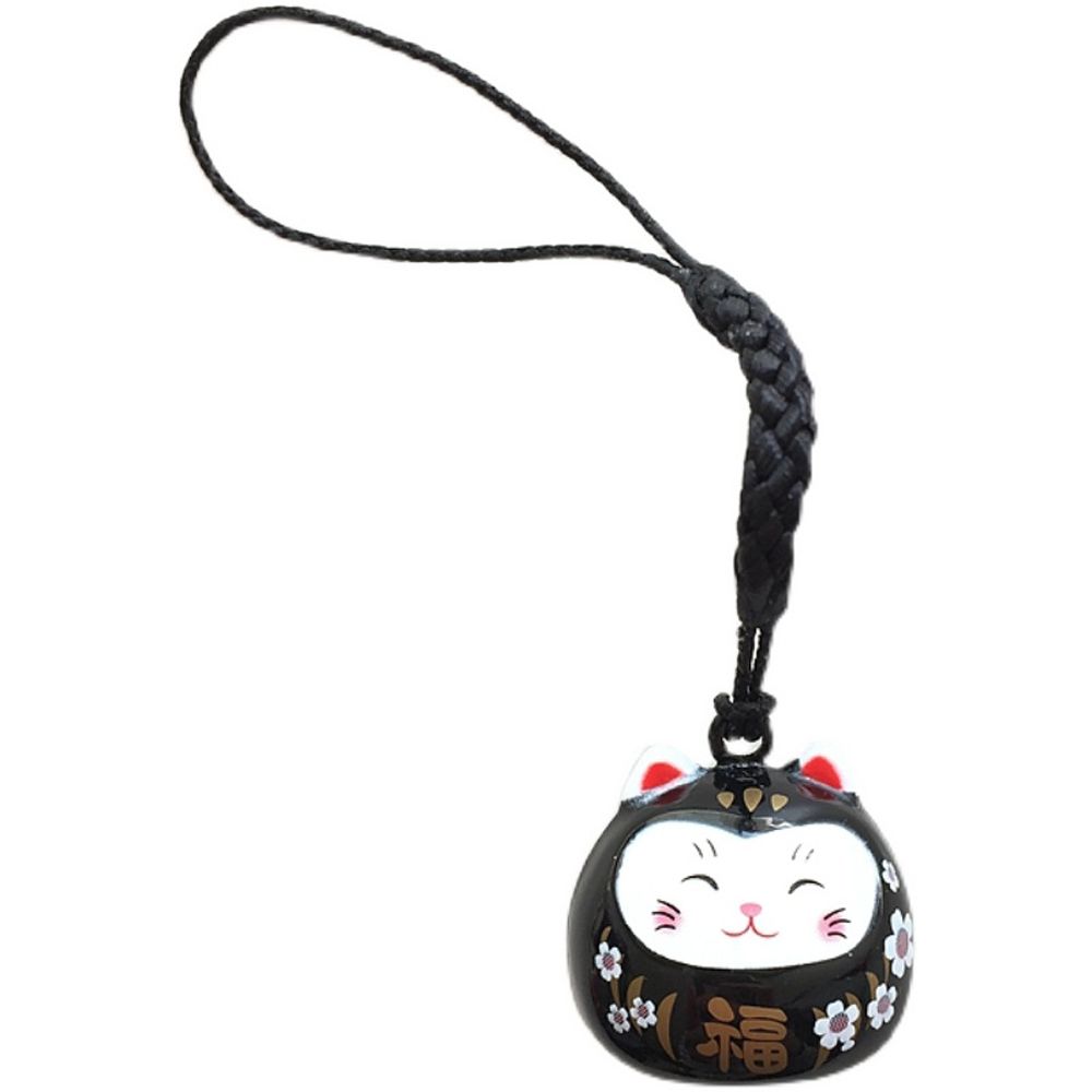 Cute Door Key Car Key Cartoon Maneki Neko Keyrings Bag Decoration Pendant Lucky Cat Keychains