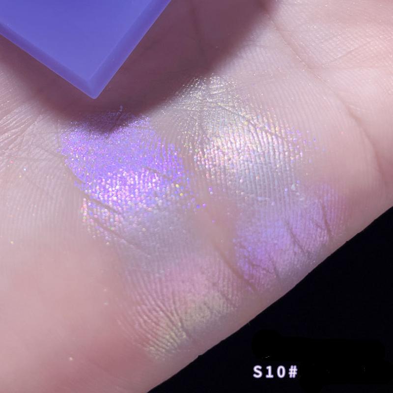 Двухцветный хайлайтер Aurora Chameleon Highlighting & Finishing All-in-One Palette Pearlescent Burst Highlighter Face Highlighter