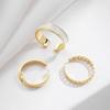 3 шт., панк, минималистичный золотой цвет, кольцо для женщин, винтажная цепочка, наборы колец на суставы, ювелирные изделия, корейские суставные кольца
