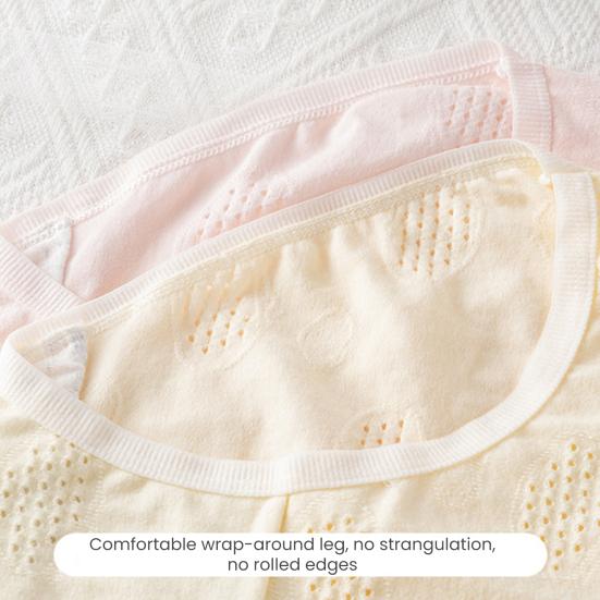 Трусики для старшеклассников бесшовные со средней талией, с высокой эластичностью, с вырезом, с хорошей воздухопроницаемостью