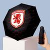 Мини 5-складной карманный зонт Middlesbrough FC Компактный легкий защита от УФ дождя солнца Портативный дорожный зонт
