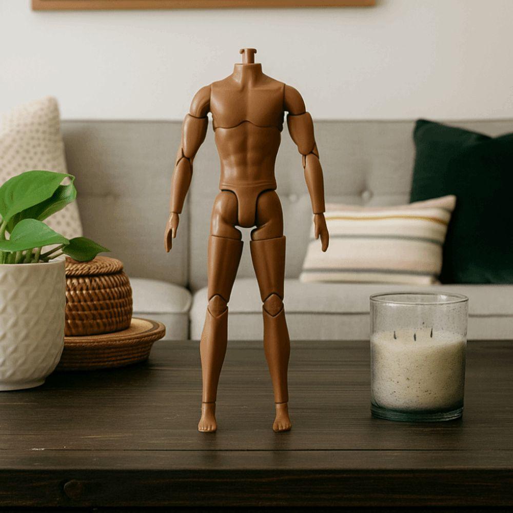 26cm Height Male Model Strong Man Action Figure Body Doll's Accessories 1/6 Action Figure DIY Toy