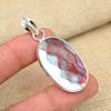 AAA+ Rainbow Mystic Topaz Gemstone Solid 925 Silver Handmade Women Gift Pendant
