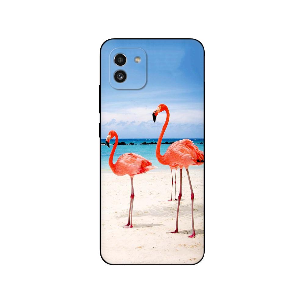 Чехол для Samsung Galaxy A03 164,2 мм, задняя крышка для GalaxyA03 Global A 03 A035, чехол для телефона, мягкий силиконовый бампер, черный чехол из ТПУ