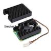 Радиатор для Raspberry Pi CM4 с регулируемым ШИМ-вентилятором и отверстием для антенны