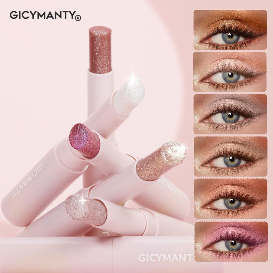 GICYMANTY Гелевый Карандаш для Теней - Звездный Жемчужный Блеск, Хайлайтер и Осветление Мешков Под Глазами