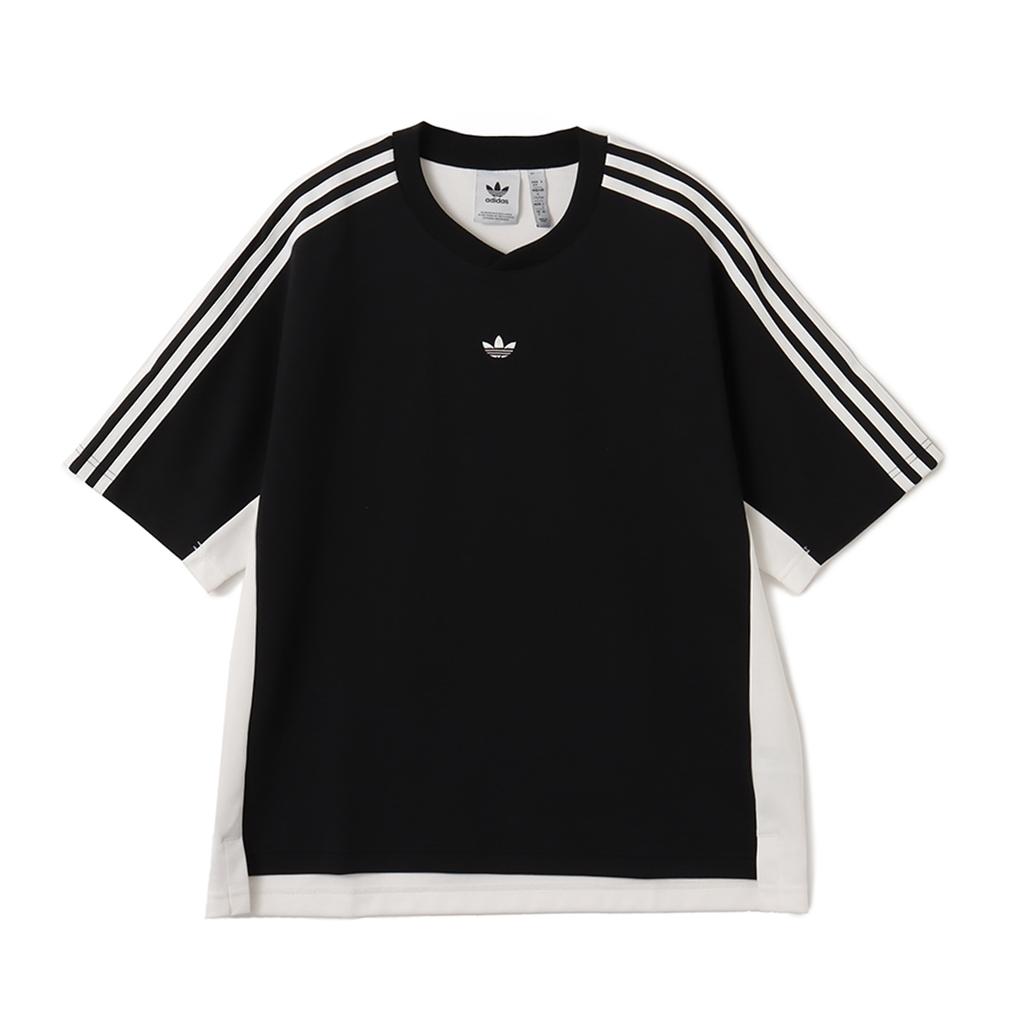 Adidas Originals SS25 Striped Casual Versatile Comfortable Short Sleeve T-Shirt Unisex Tops White Black KA3862