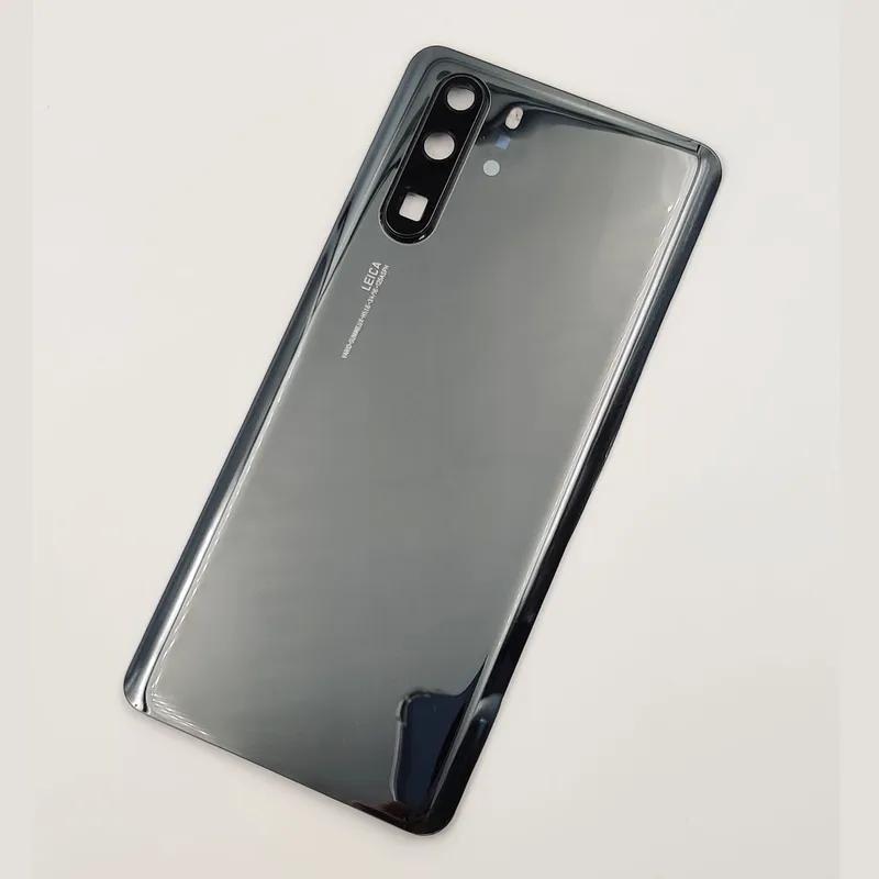Для Huawei P30 Pro OEM A + новая крышка батарейного отсека, жесткая задняя крышка, задняя панель корпуса + объектив рамки камеры + клейкий логотип