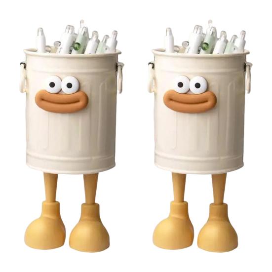 Мультяшный держатель для ручек круглый вертикальный держатель для карандашей для офиса домашнего учебы рабочего стола