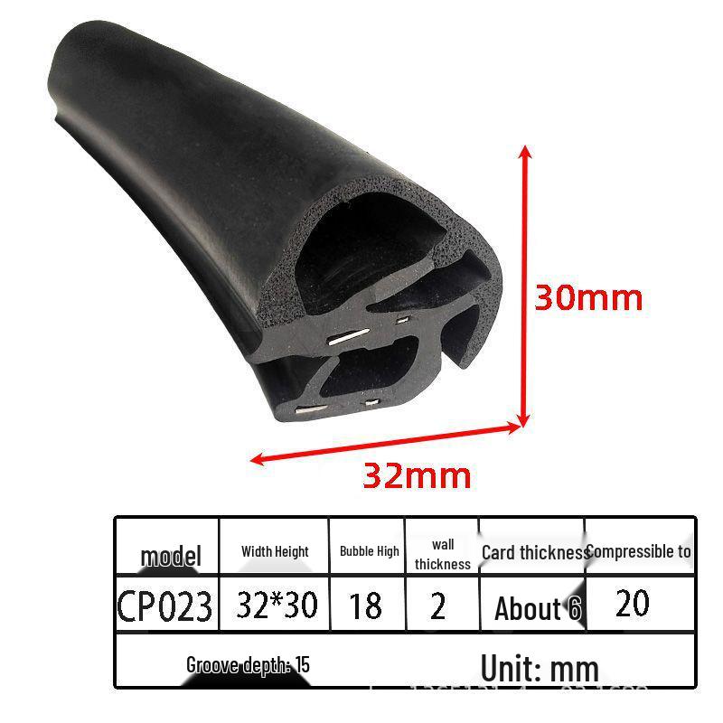 U-образные уплотнительные ленты из вспененной резины для шкафов и автомобильных дверей