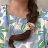 1Pcs Beaded Hair Band High Elastic Ponytail Hair Rope New Hair Tie  For Women Girls