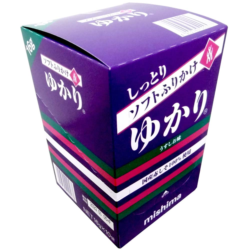 Mishima Soft Furikake Yukari 16g 10 Packs