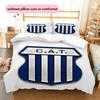 Club Atletico Talleres Pattern Bedding Home Decoration Birthday Gift (1 * duvet cover + 2 * pillowcase, without core)