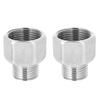 Stainless Steel Hex Head Reducer Threaded Pipe Adapter Male Thread G1/2 Female Thread G3/4