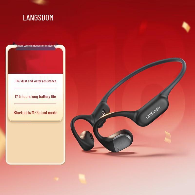 Langsdom AirWave Pro Open-Ear Bluetooth Sports Headphones