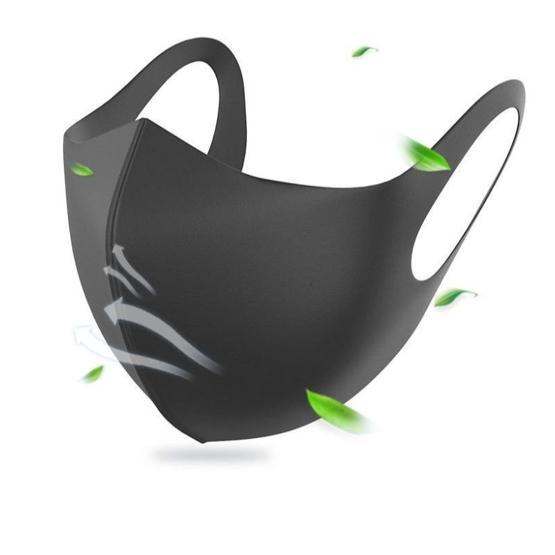 1PC Spring and Summer Ice Silk High Elastic Integrated Daily Mask